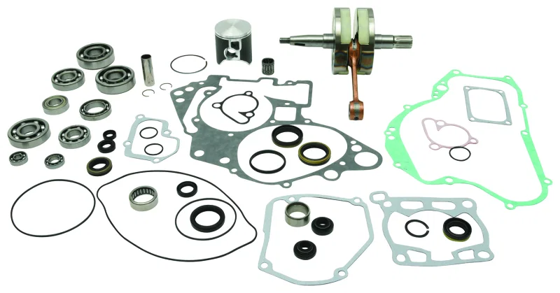 Vertex Pistons WR101-186, 01-03 RM 125 Complete Engine Rebuild Kit