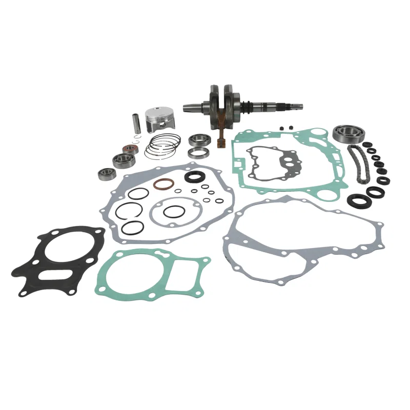 Vertex Pistons WR00011, 03-08 TRX 250 EX/02-19 TRX 250 TE Recon Complete Engine Rebuild Kit for Honda