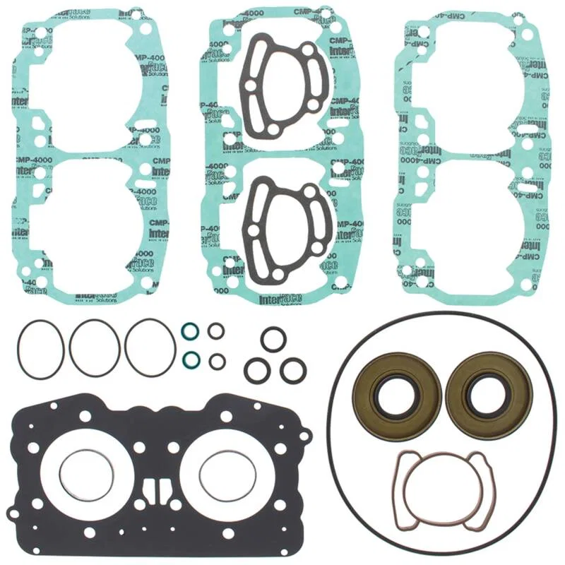 Vertex Pistons 611210, 06-07 3D Di 950cc/00-03 GTX DI 950cc Complete Gasket Kit w/ Seals for Sea-Doo