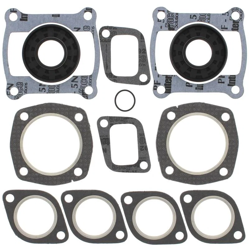 Vertex Pistons 711173, 03-06 340 Classic/2003 340 Edge Complete Gasket Kit w/ Seals for Polaris