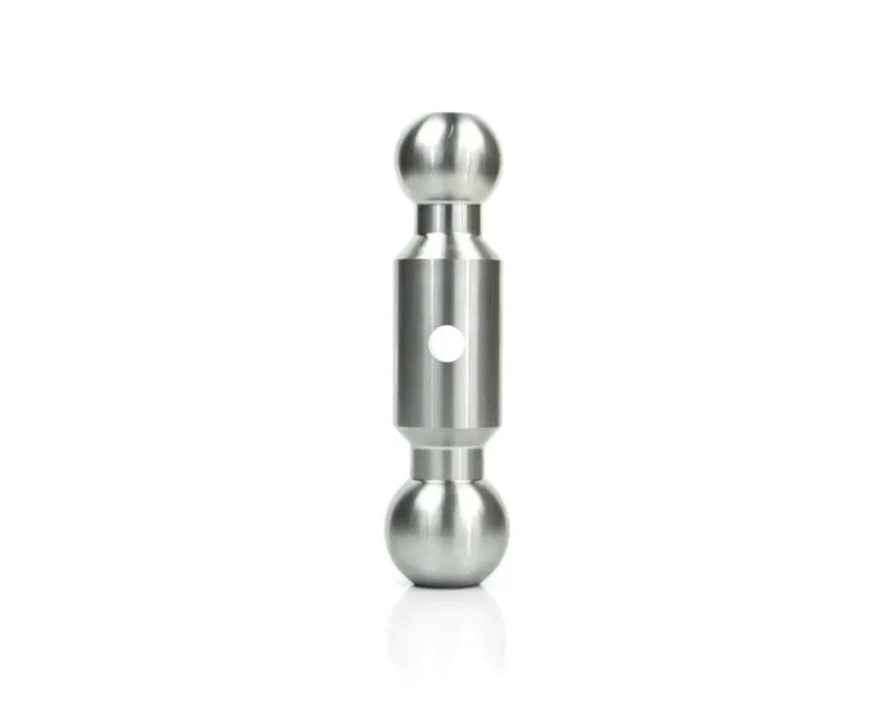 Weigh Safe TB03, 180 Hitch 1-7/8in x 2in Combo Ball (7.5K/10K GTWR) - Stainless Steel