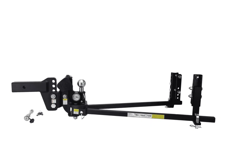 Weigh Safe TTMW4-2-KA, True Tow Middleweight Distribution 4in Drop & 2in Shank (Rated for 8.5K GTWR) w/WS05