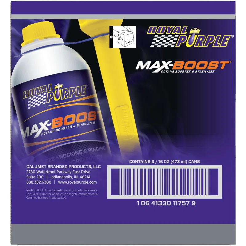 Royal Purple 06757, Max-Boost Octane Booster - 16oz