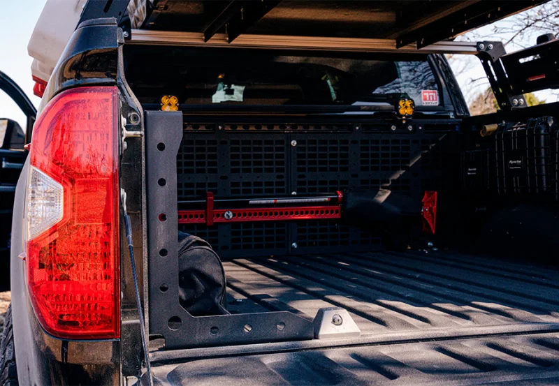 Cali Raised LED CR3619, 2007-2021 Toyota Tundra Bed Channel Supports