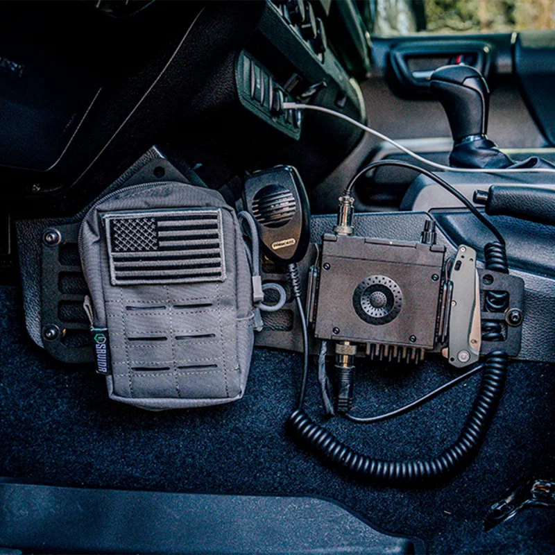 Cali Raised LED CR3615, 05-23 Toyota Tacoma Center Console Molle Panels - Driver & Passenger Set