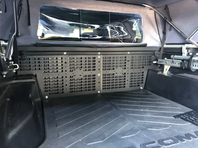 Cali Raised LED CR2891, 05-23 Toyota Tacoma Trail Edition Rock Sliders - Double Cab Long Bed/Kick Out/BedLiner