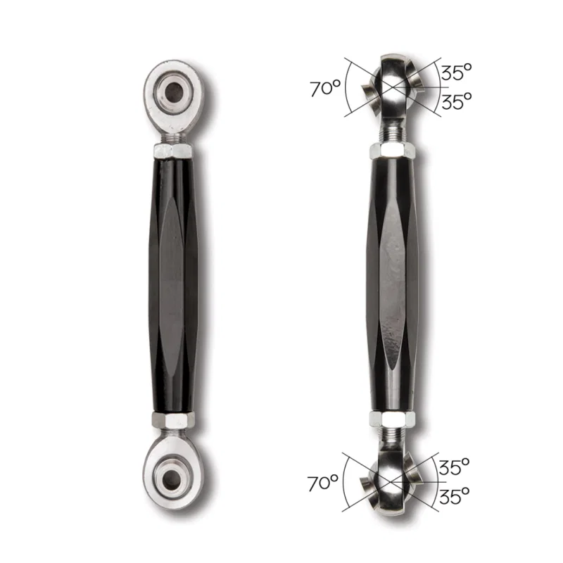 Rock Krawler RK07140K, 2018+ Jeep Wrangler JL 2DR / JLU 4DR No Limits Sway Bar Links - Front