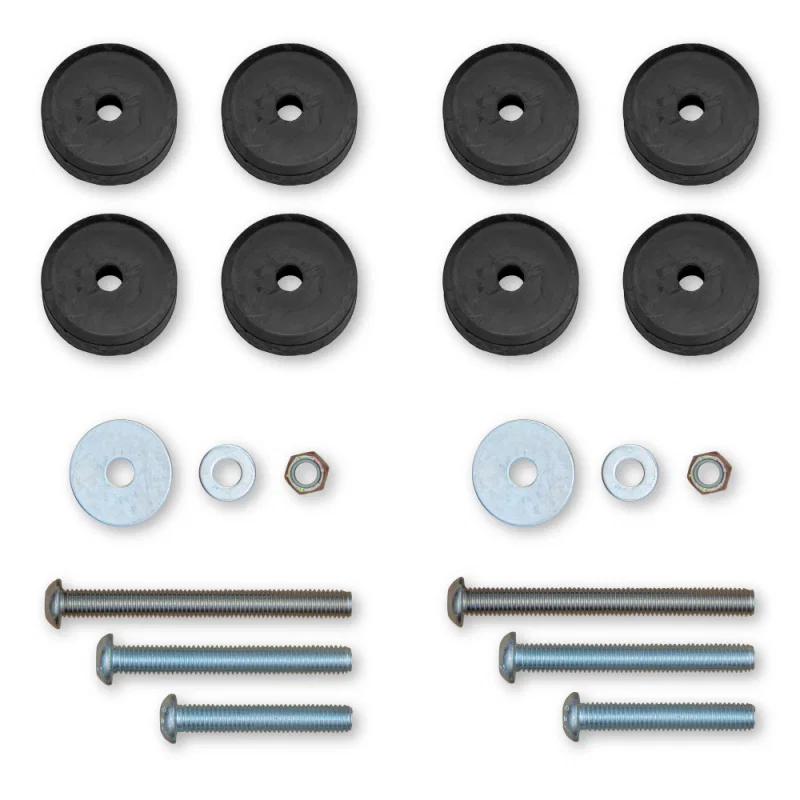 Rock Krawler RK06727, 2018+ Jeep Wrangler JL 2DR / JLU 4DR 2-4in Adj. Front Bump Stop Kit