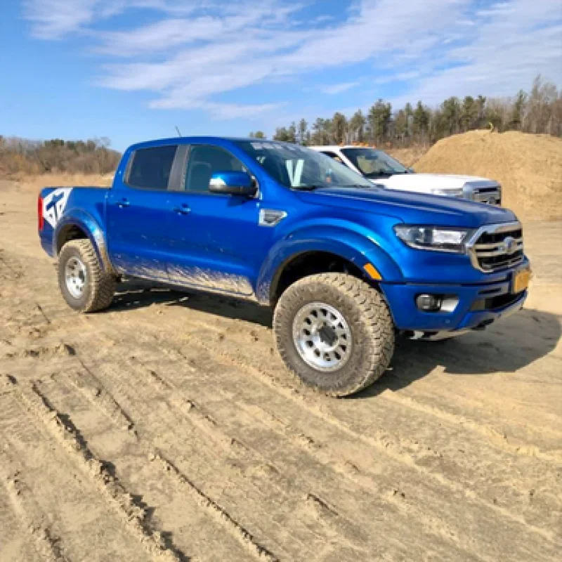 Rock Krawler FR20LVL, 2019+ Ford Ranger (Ex. Raptor) 2in Leveling Kit - Front & Rear