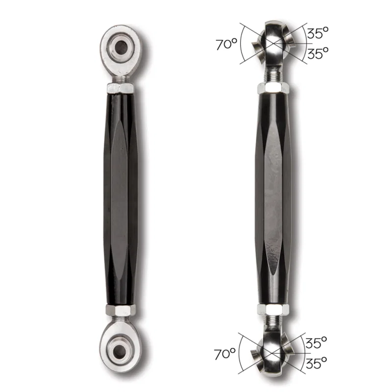 Rock Krawler RK07346K, 2018+ Jeep Wrangler JL 2DR / JLU 4DR No Limits Sway Bar Links - Front