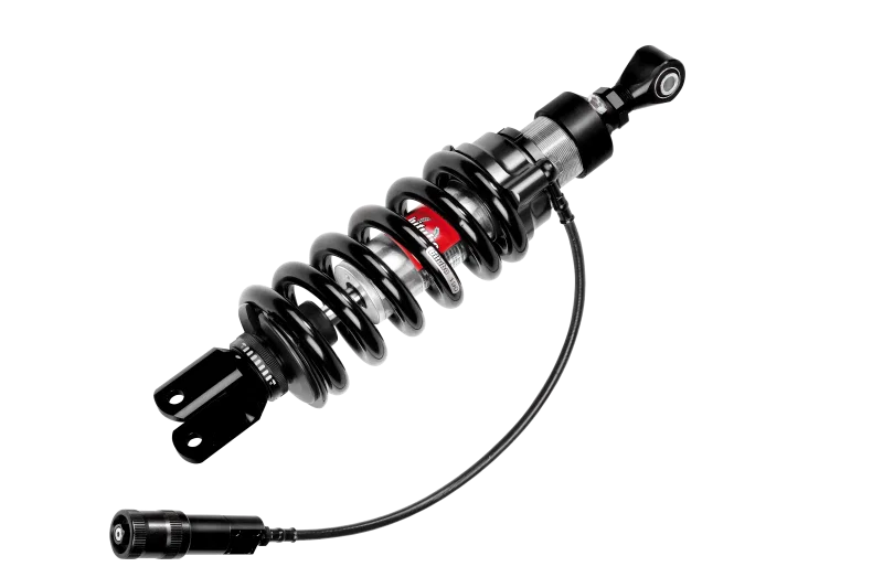 Bitubo Suspension BW016XZE32, XZE3 Monoshocks Adjustable: Hydraulic Spring Preload, Rebound, Length, Black Spring