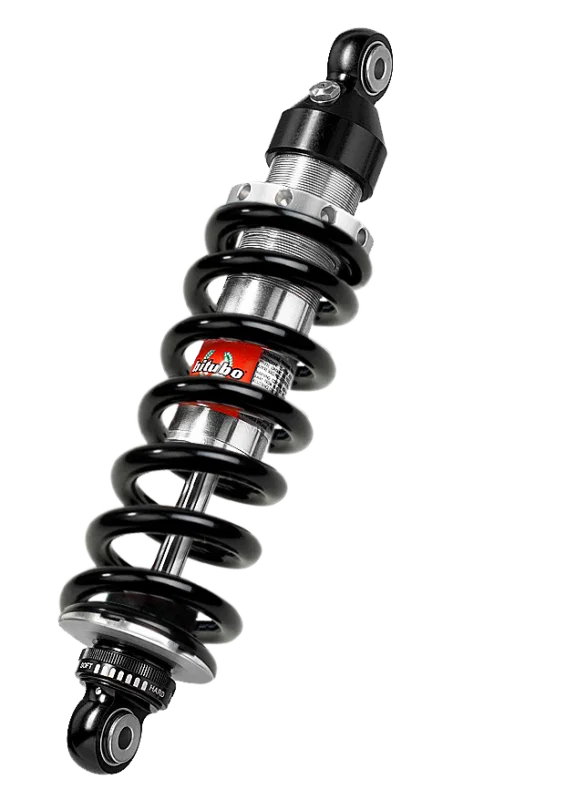 Bitubo Suspension BW007XZE02, XZE0 Monoshocks Adjustable: Spring Preload, Rebound, Black Spring