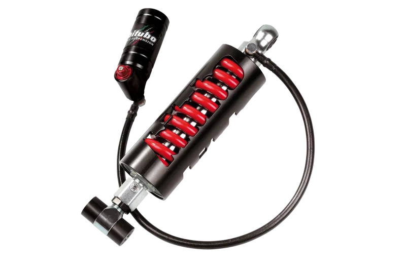 Bitubo Suspension Y0132HZM11, HZM1 Monoshock Adjustable: Spring Preload, Rebound, Compression, Length, Red Spring