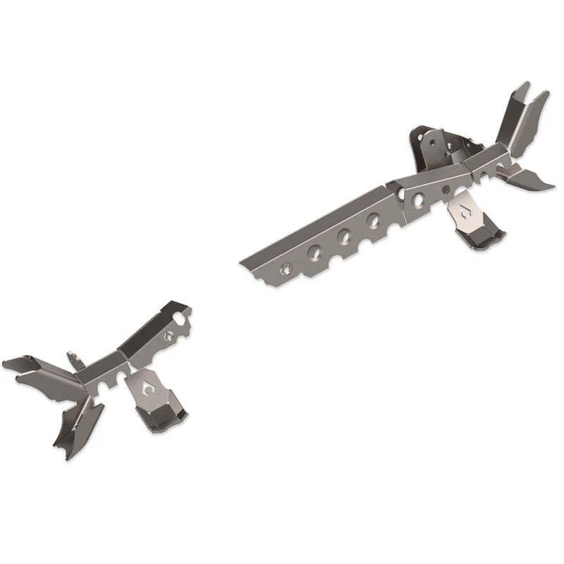 Artec Industries JK4455, 07-18 Jeep Wrangler JK Apex Front Axle Armor Kit D44 - Raised Tracbar