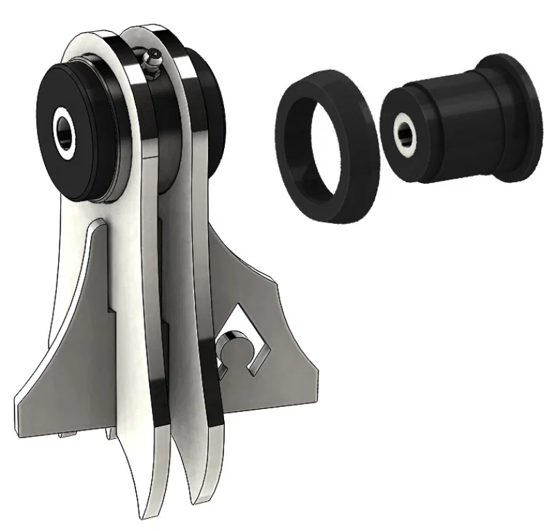Artec Industries TJ3024, 93-06 Jeep Wrangler TJ Front Axle Uca Replacement - Daystar Bushings (Both Sides)