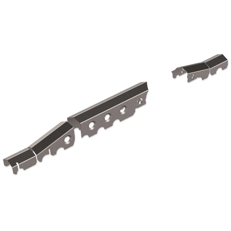 Artec Industries JK3056, 07-18 Jeep Wrangler JK Apex Front Axle Armor Kit D30 - Stock Tracbar