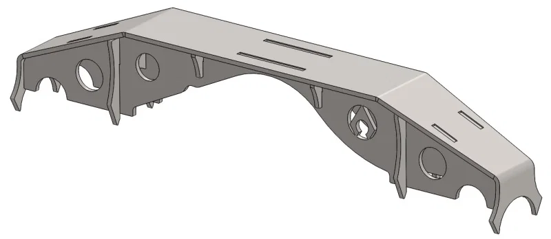Artec Industries TR4405, 07-18 Jeep Wrangler JK D44 Modular Rear Truss