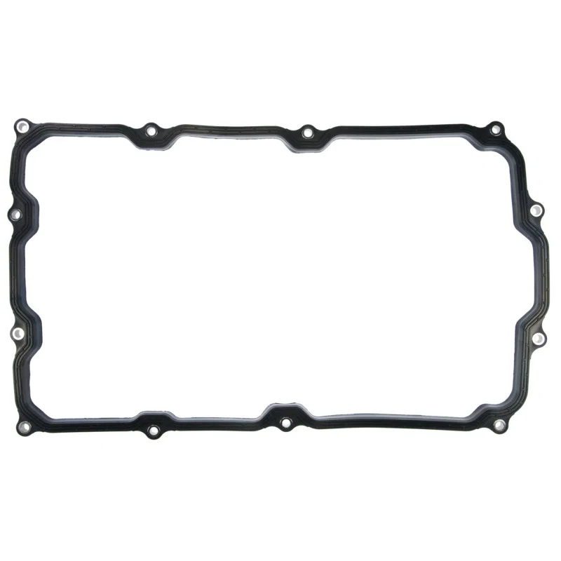 Fel-Pro TOS18760, Toyota Tundra TOS 18760 Transmission Oil Pan Gasket 12 Bolt Hole One Piece Gasket
