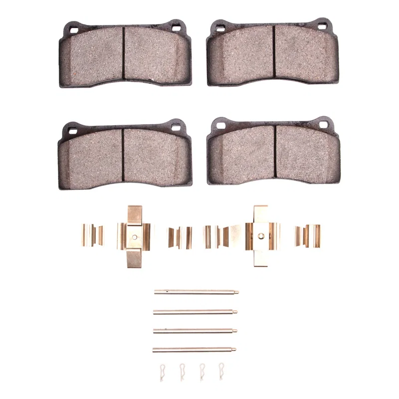 DFC 1115-0810-01, 00-06 Jaguar XKR Front Active Performance Pads and Hardware Kit