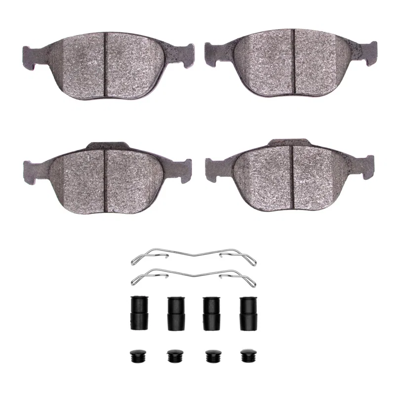 R1 Concepts 2600-0970-01, R1 02-13 Ford Focus Front Euro Ceramic Pads & Hardware Kit