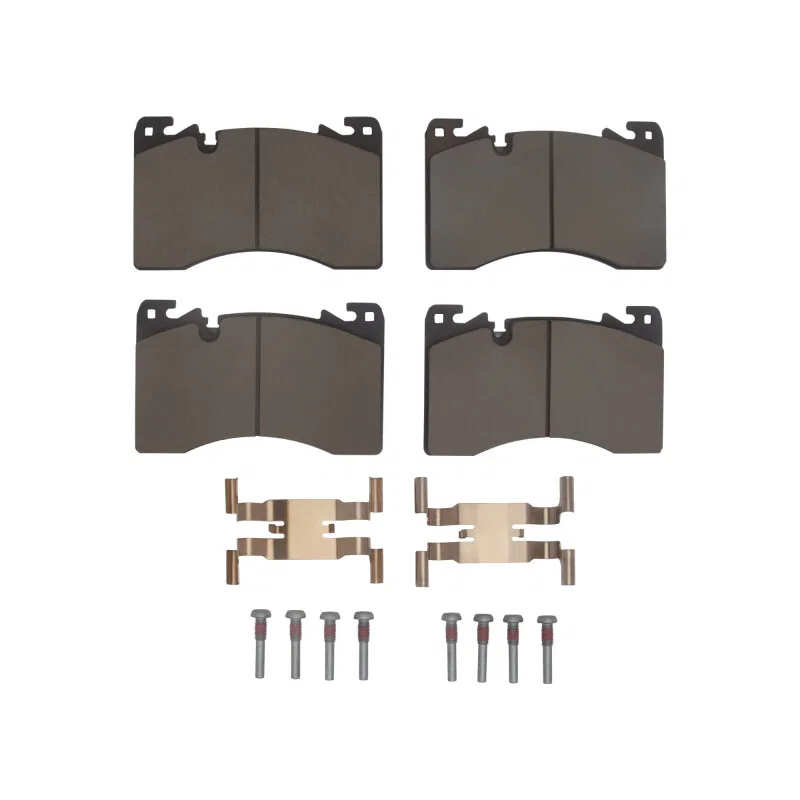 R1 Concepts 2600-2461-01, R1 2022-2024 Land Rover Range Rover Sport Front R1 Euro Ceramic Pads & Hardware Kit