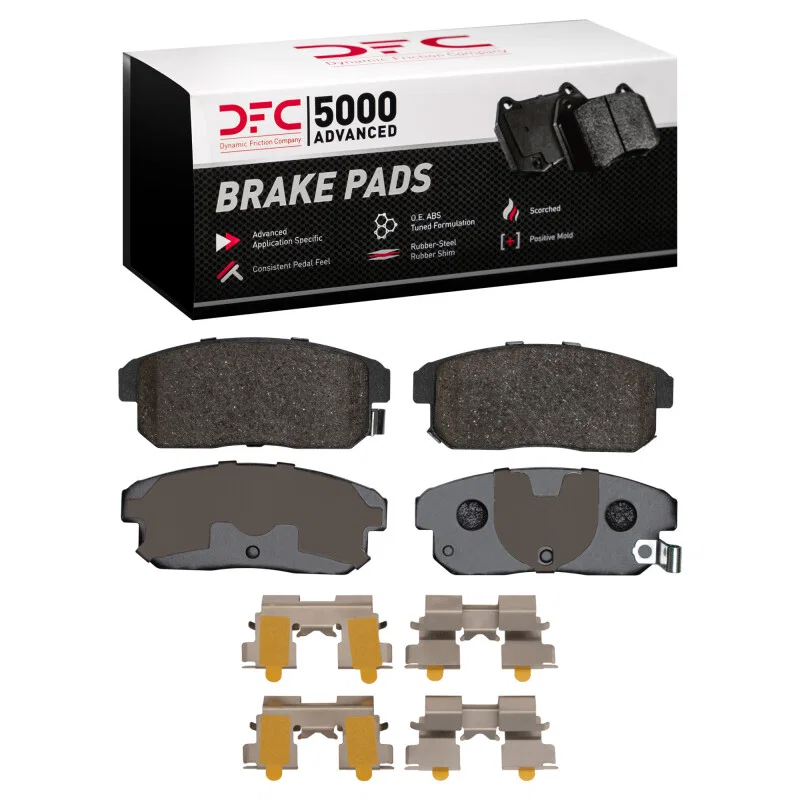 DFC 1551-0900-01, 00-06 Infiniti I30 Rear 5000 Advanced Ceramic Brake Pads and Hardware Kit