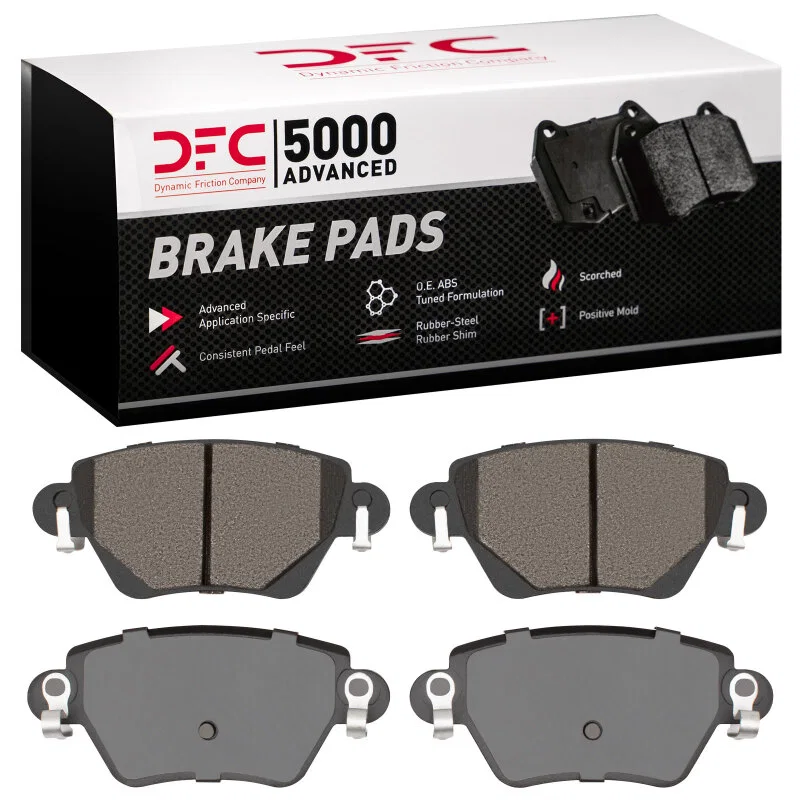 DFC 1551-0911-09, 01-04 Ford Mondeo (Mexico) Rear 5000 Advanced Low Metallic Brake Pads