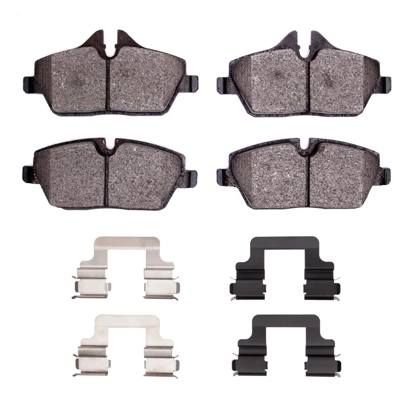 R1 Concepts 2600-1308-01, R1 2006-2024 BMW 120i (Mexico) Front R1 Euro Ceramic Pads & Hardware Kit for Mini Cooper