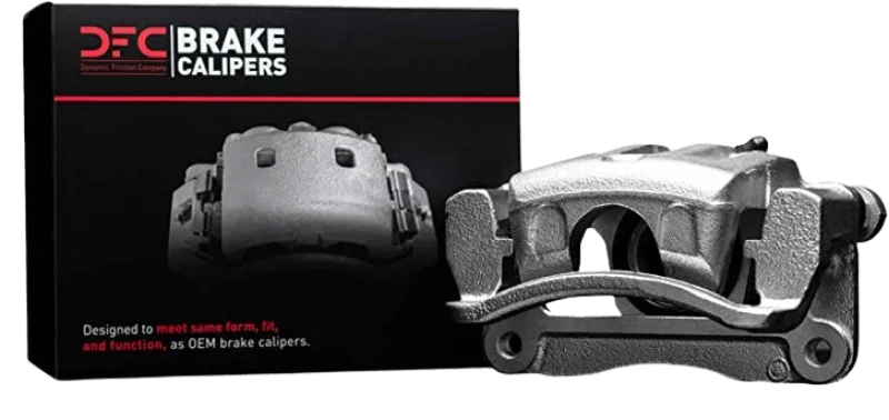 DFC 331-73022, 88-92 Audi 100 Quattro Front-L/Front-R Silver Zinc Coated Premium Caliper