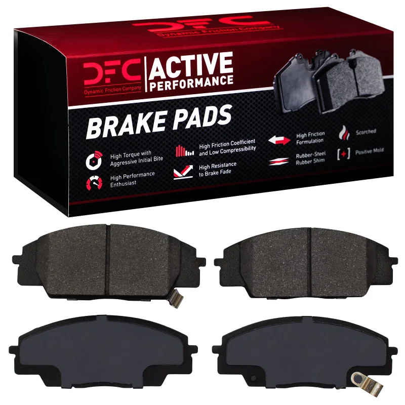 DFC 1115-0829-00, 00-11 Acura CSX Front Active Performance Pads - Low Metallic