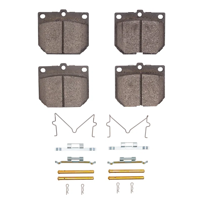 R1 Concepts 2311-0114-01, R1 1969-1983 Nissan 240Z Front R1 Semi Met Pads & Hardware Kit