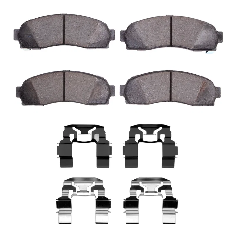 DFC 1400-0833-02, 01-05 Ford Explorer Sport Front Ultimate Duty Performance Brake Pads and Hardware Kit