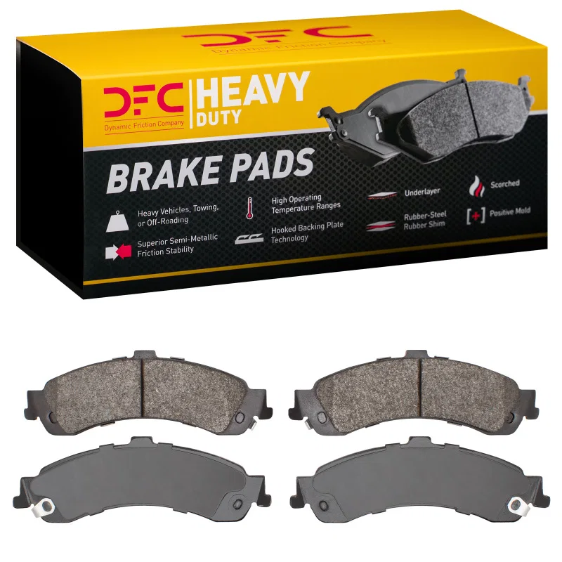 DFC 1214-0834-00, 00-06 Cadillac Escalade EXT Rear Heavy Duty Pads - Semi Metallic