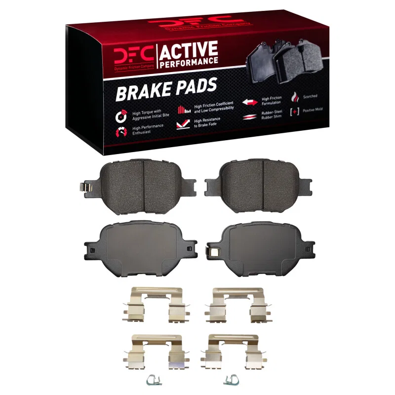 DFC 1115-0817-01, 00-10 Scion TC Front Active Performance Pads and Hardware Kit