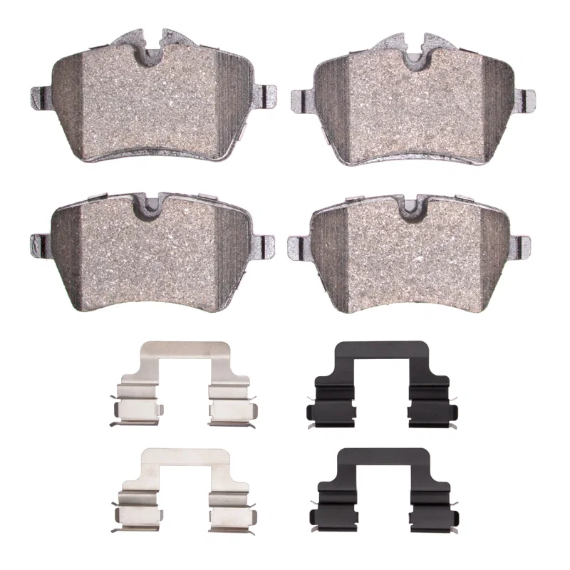 R1 Concepts 2600-1204-01, R1 2002-2016 Mini Cooper Clubman Front R1 Euro Ceramic Pads & Hardware Kit