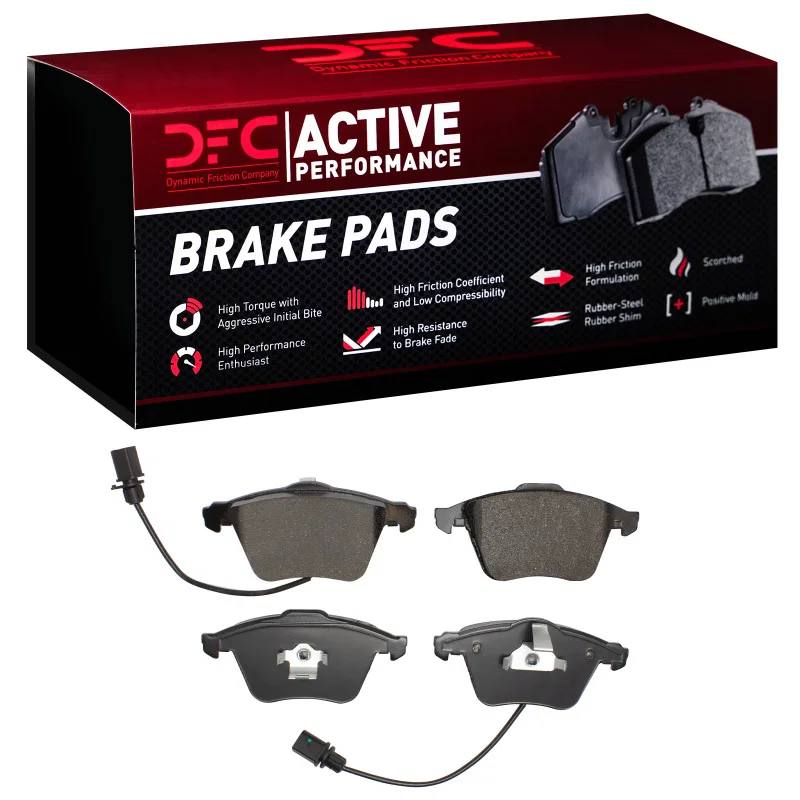 DFC 1115-0915-10, 00-11 Audi A4 (USA/Canada) Front Active Performance Pads - Low Metallic