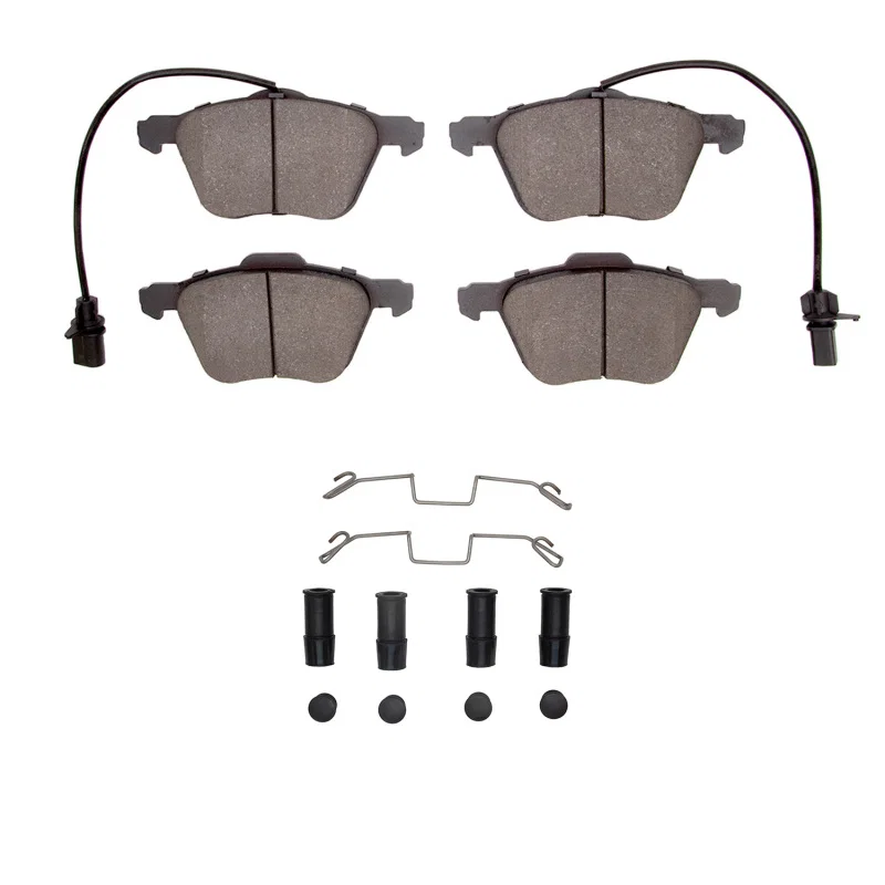 DFC 4000-0880-01, 01-03 Volkswagen EuroVan Front 4000 HybriDynamic Brake Pads and Hardware Kit