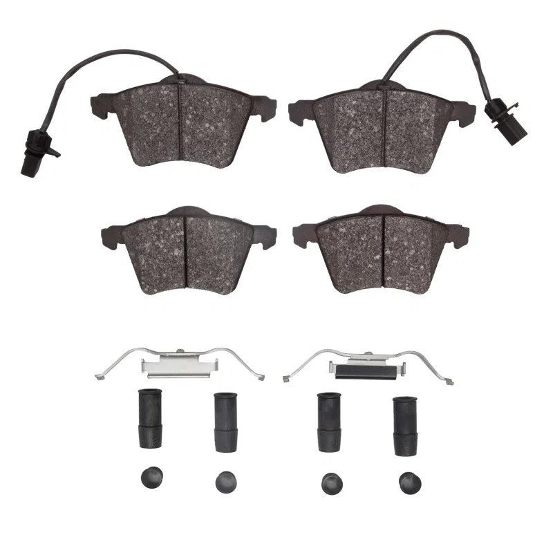 DFC 4000-0982-01, 01-03 Volkswagen EuroVan Front 4000 HybriDynamic Brake Pads and Hardware Kit