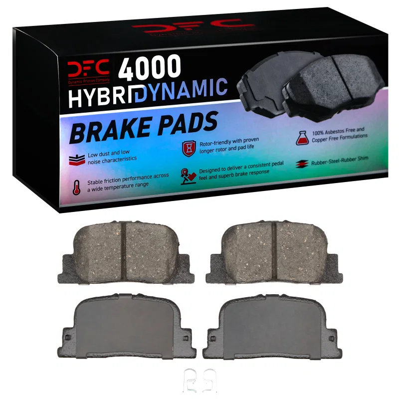 DFC 4000-0835-00, 00-10 Toyota Camry Hybrid Rear 4000 Hybridynamic Brake Pads