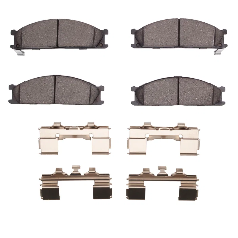 R1 Concepts 2551-0333-01, R1 1985-2015 Nissan D21 Pickup 4WD (4 Cyl Excl HD) Front R1 Optimum OE Pads & Hardware Kit