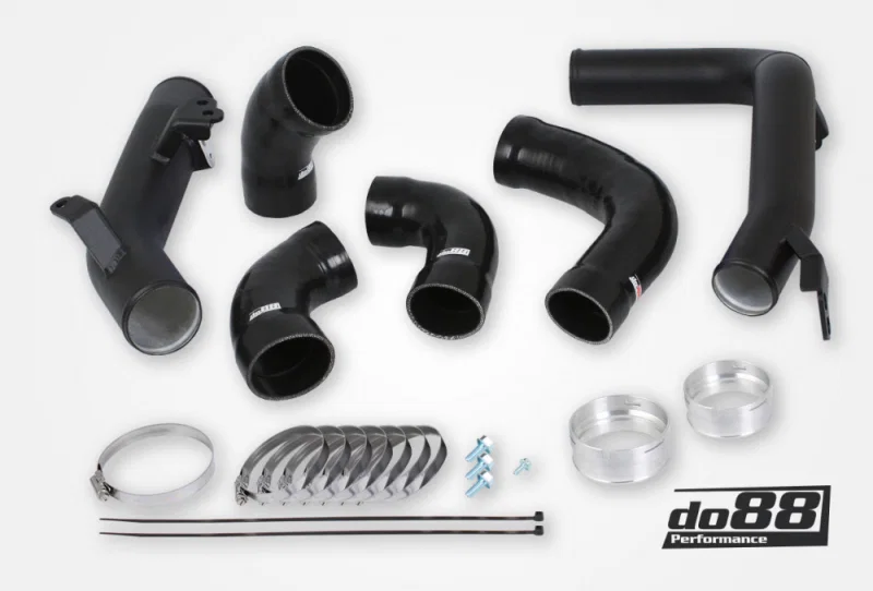 do88 TR-260-P-DO88-S, Volvo S60 V60 XC60 V90 S90 XC90 SPA Pressure Pipes Petrol do88 Intercooler Black Hoses
