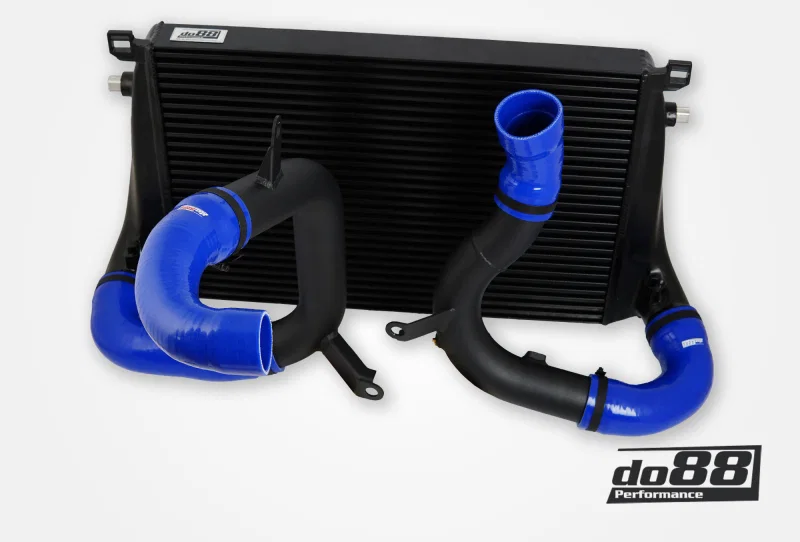 do88 BIG-340-2-B, VAG 2.0T EA888 Gen4 (245hp) BigPack Intercooler Kit w/Blue Hoses
