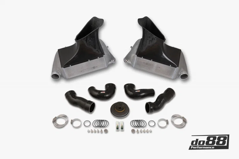 do88 ICM-230-DO88, 10-12 Porsche 911 Turbo/Turbo S (997.2) MERA Intercooler Kit for do88 Y-Pipe