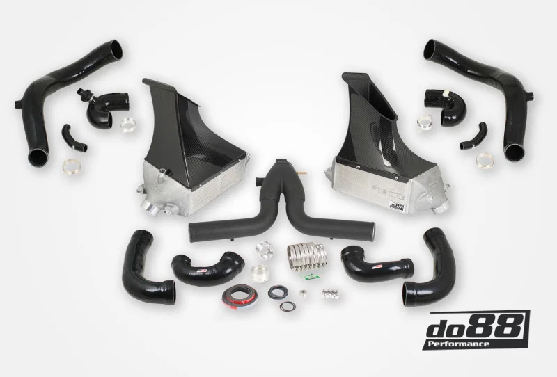 do88 BIG-200SV-GEN1-179, 13-15 Porsche 911 Turbo/Turbo S (991.1) BigPack Intercooler Kit w/Inlets