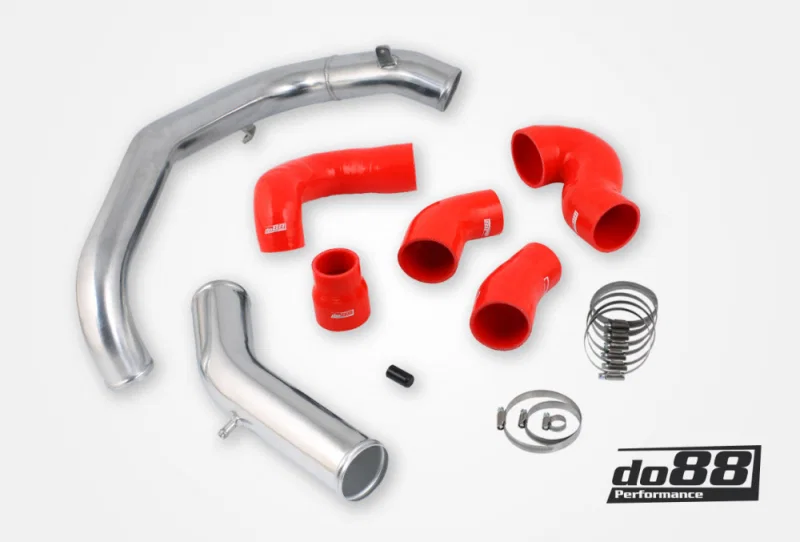do88 TR-X70-R-UG-UD, Volvo S60/V70n Turbo Pressure Pipes Red Hoses 03-07 No BOV