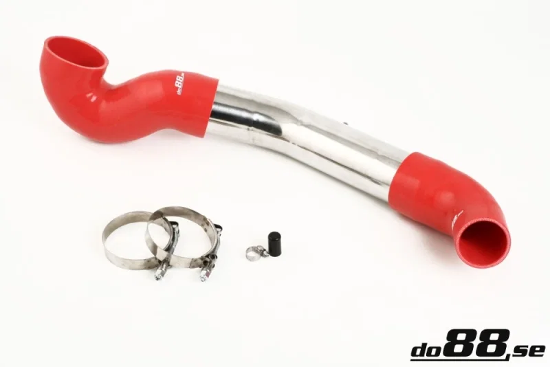 do88 TR-X70R-UD-R, Volvo S60R V70R 04-07 Lower Intercooler Pipe Red
