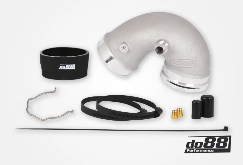 do88 TR-250-S, 19-20 BMW M2 Comp (F87)/15-20 BMW M3/M4 (F8X) Intercooler to Throttle Body J-Pipe