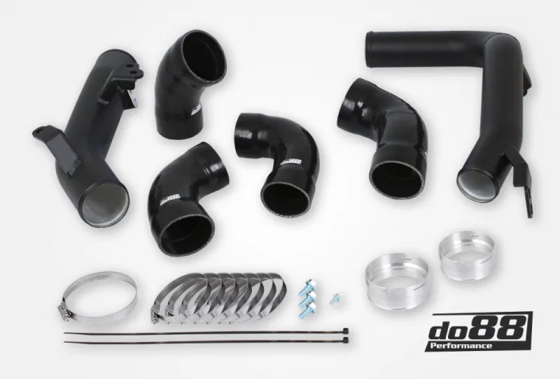 do88 TR-260-D-DO88-S, Volvo S60 V60 XC60 V90 S90 XC90 SPA Pressure Pipes Diesel do88 Intercooler Black Hoses