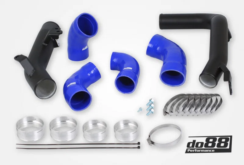 do88 TR-260-D-OEM-B, Volvo S60 V60 XC60 V90 S90 XC90 SPA Pressure Pipes Diesel OEM Intercooler Blue Hoses