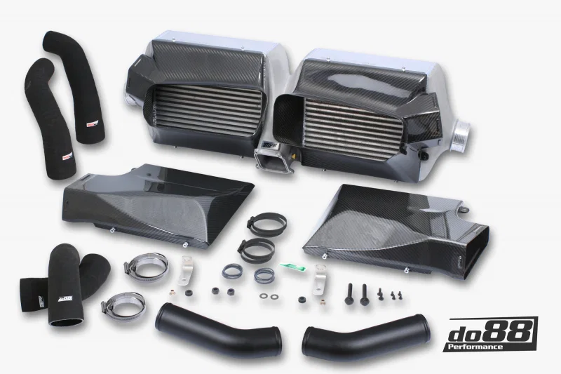 do88 BIG-310-C, 19-24 Porsche 911 Carrera (992.1) Standard Bumper BigPack Intercooler Kit
